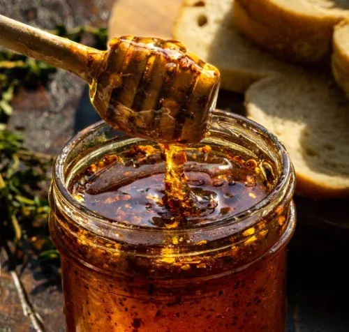 Golden honey