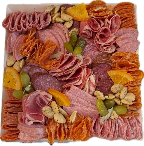 Assorted cured meats