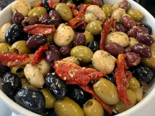 Pickles and olives